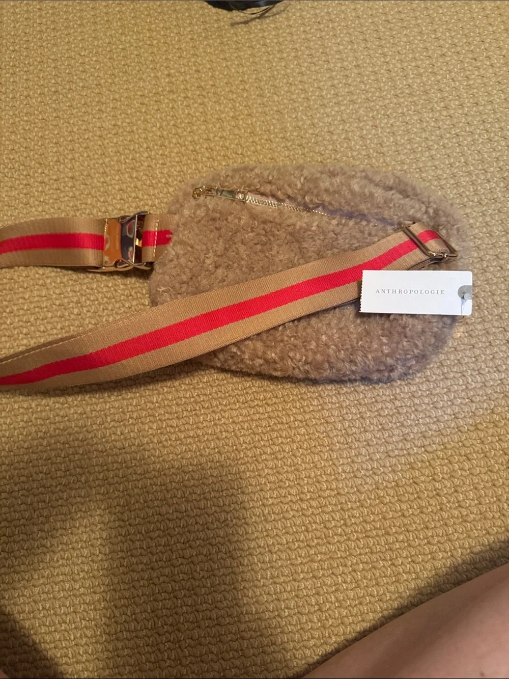 Anthropologie faux shearling